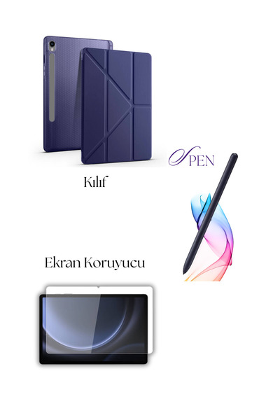 Fuchsia Tablet Case Compatible with Galaxy Tab S10 Lite / S10 Fe S Pen Tablet...