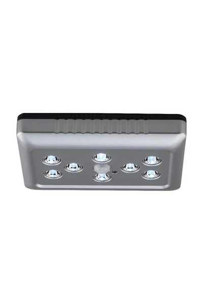 LIVARNO Lampă LED cu senzor de mișcare Home, lumină alb rece, funcționare pe ...