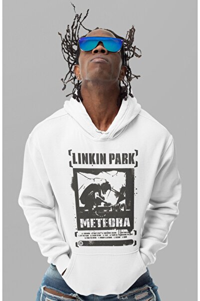 SEVBANO Linkin Park Meteora Printed Unisex Oversized Rock Metal Music Band Ho...