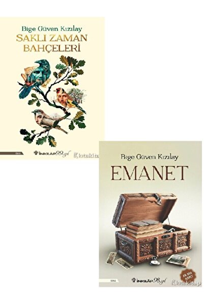 Kronik Kitap Saklı Zaman Bahçeleri  Emanet  Bige Güven Kızılay 2 KİTAP