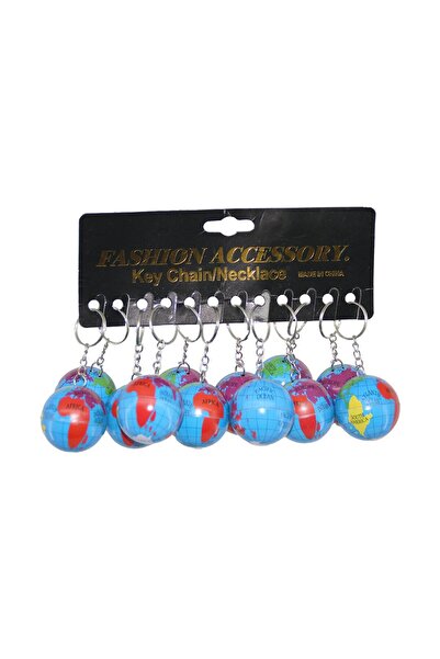 Fırsatkolik 12 Pcs World Keychain (5067)