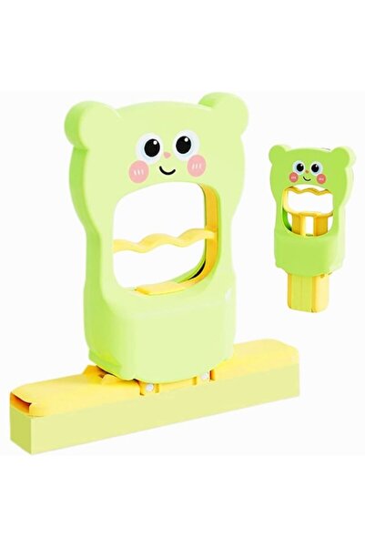 DAMUR Mop mini pliabil, model ursuleț, plastic, verde