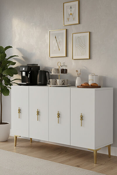 CENEYRA KA1217BG SALKIM120 KONSOL, KAHVE KÖŞESİ ve TV SEHPASI, ÇOK AMAÇLI DOL...