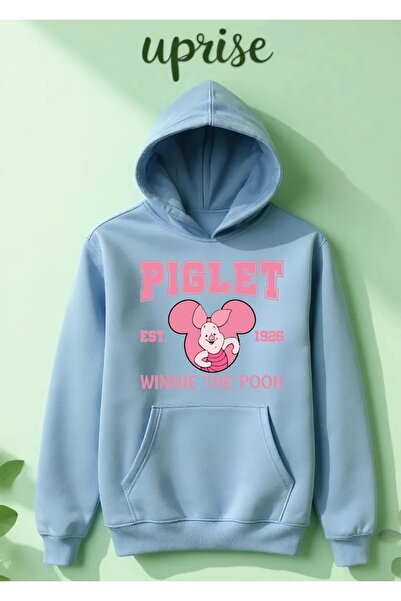 Vordevia Printed Cotton 3 Thread Fleece-Lined O Oversized Sweatshirt