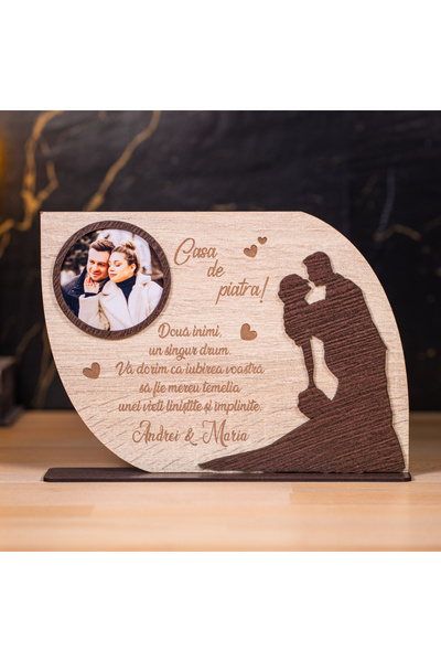 Creators of Crafts Stone house plaque