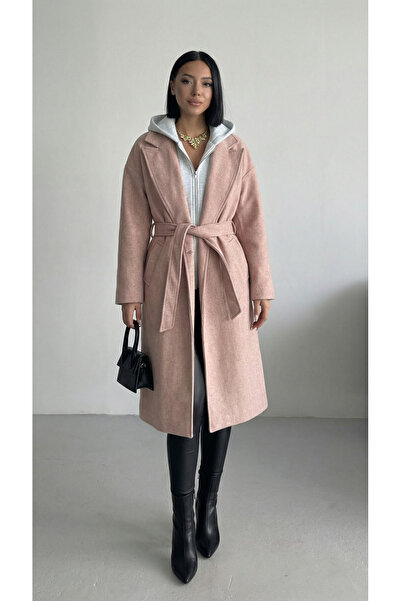 ALFUDO Moda Collection Belted long coat