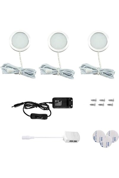 Vilo Set of 3 Vlio LED Lamps for Closet, 7.5W, 750LM, Warm White 3000K