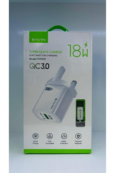 Bavin PC-937E Micro USB Home Charger – 5V/2.4A Fast Charging Adapter with 1 U...