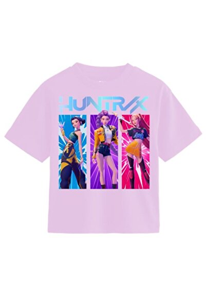 ROLY Tricou bumbac 100%, KPop Huntrix Demon Hunters