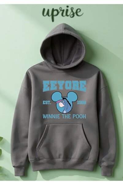 Vordevia Printed Cotton 3 Thread Fleece-Lined O Oversized Sweatshirt