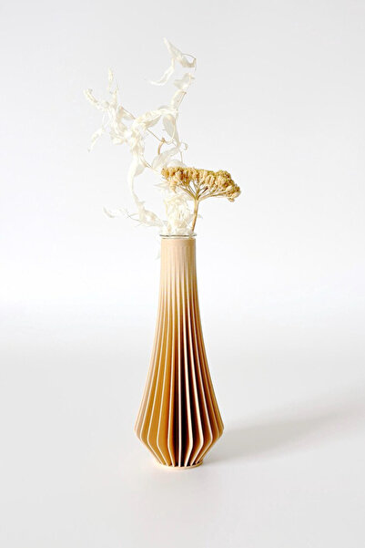 AHWALL Bohemian Decorative Glass Tube Minimal Vase