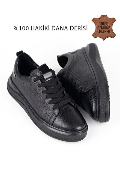 ventro 100% Genuine Leather Men's Sports Sneaker with Orthopedic Sole Vt01