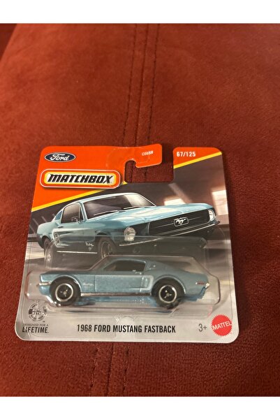 HOT WHEELS MATCHBOX 1968 FORD MUSTANG FASTBACK JHN47