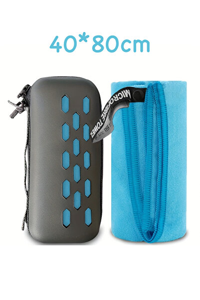 PASACO Microfiber Quick Drying Towel with Bag Gift Water Absorbent Sports Bea...