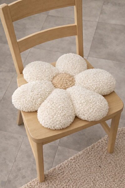 Cherry Bloom Cotton Подушка для стільця «Ромашка» Teddy 35 см