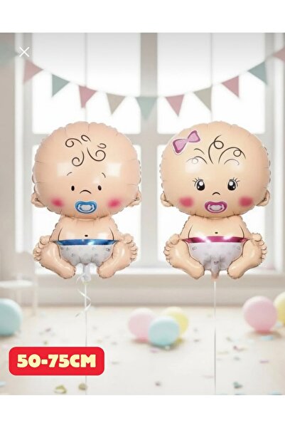 nesshomeeart بالون من الفويل لحفل استقبال المولود الجديد، للفتيات والأولاد، ل...