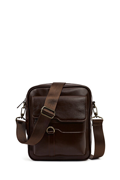 Derimod Men's Brown Messenger Bag 25Wbd301918