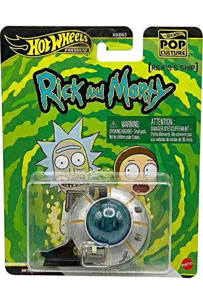 HOT WHEELS RICK'S SHIP / BATEAU - RICK AND MORTY - Pop Culture - PREMIUM - (1...