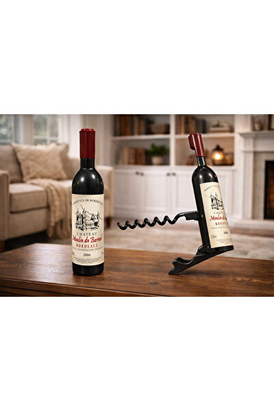 hediyeconcepti Тирбушон и отварачка за вино от неръждаема стомана във формата...