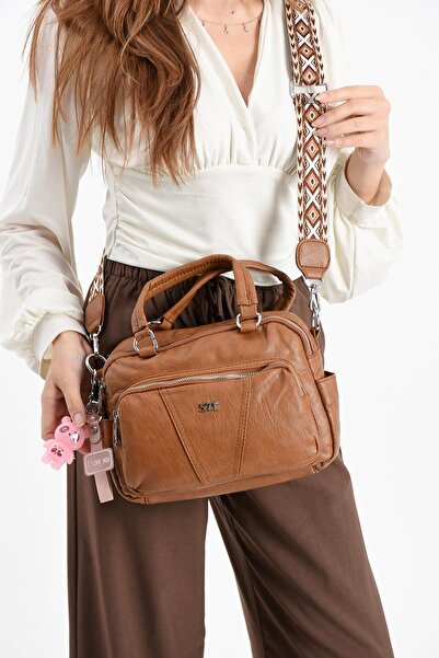 NightLove Faux Leather Shoulder Bag