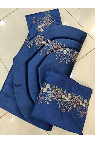 Gerenic Women's prayer set embroidered in blue