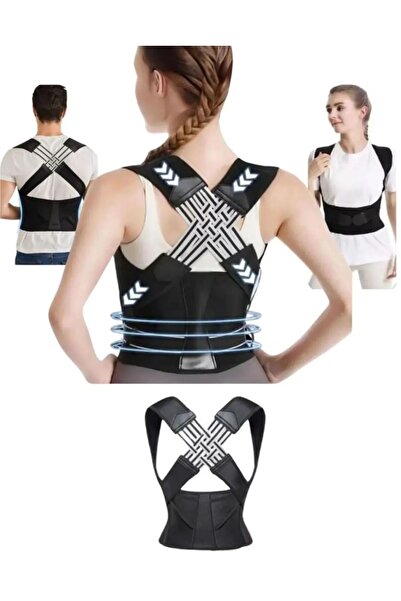 FeyzaDesign Dik Duruş Korsesi, Bel ve Sırt Destekleyici, Posture Corrector