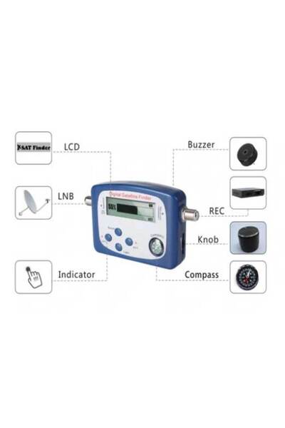 ALIEN Digital Satfinder with LCD Screen