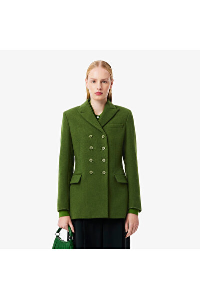 Lacoste Runway Double Breasted Slub Wool Blazer - VF3621-OP-56I