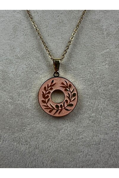 Mutenaura Stainless Steel Enameled Necklace