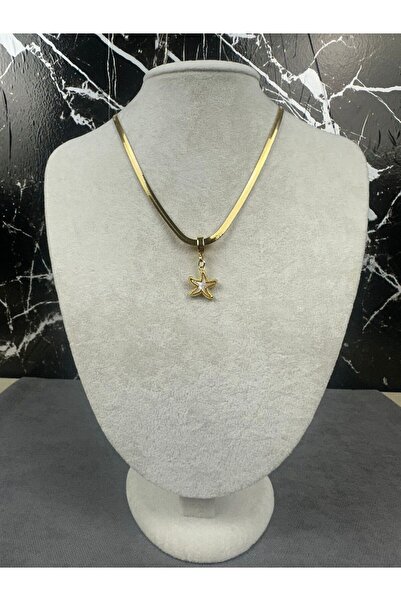 Mutenaura Starfish Pendant Enameled Stainless Steel