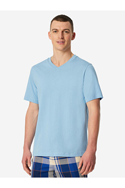 Schiesser Pyjamaoberteil Mix Relax Schlafshirt, Pyjama Shirt, Nachtshirt