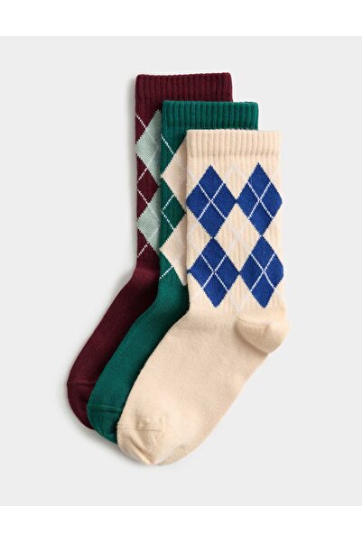 Marks & Spencer 3'lü Pamuklu Çorap