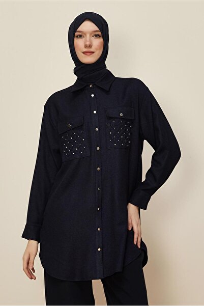 Alvina Shirt Collar Tunic 46200