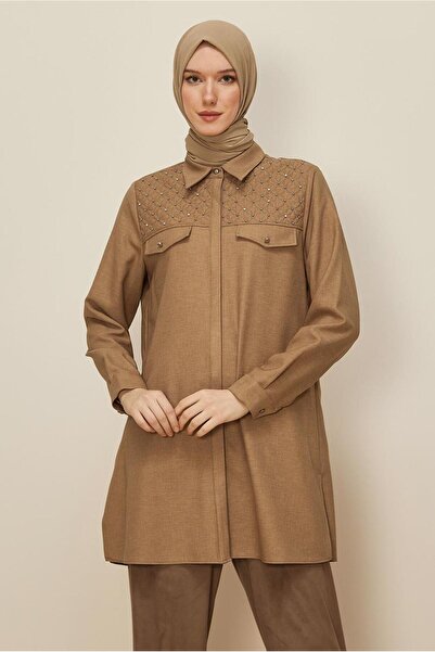 Alvina Shirt Collar Tunic 46212