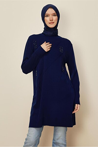 Alvina Embroidered Knit Tunic 45814