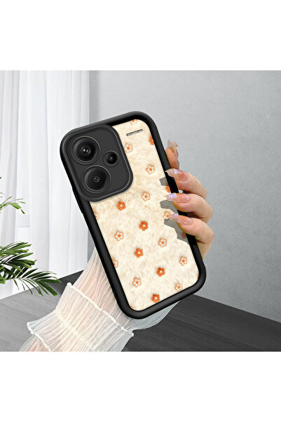 CASEVIBE Redmi Note 13 Pro Plus Uyumlu, şık çiçek desenli yüksek kaliteli sil...