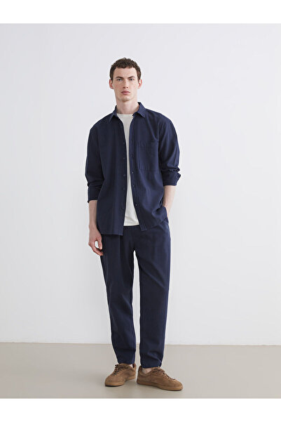 LC Waikiki Nevavm Comfortable Fit Linen-Look Men's Trousers with a Difference