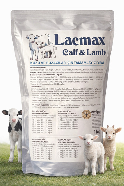 Lacmari BUZAĞI KUZU OĞLAK YETİŞTİRME MAMASI 5 KİLO