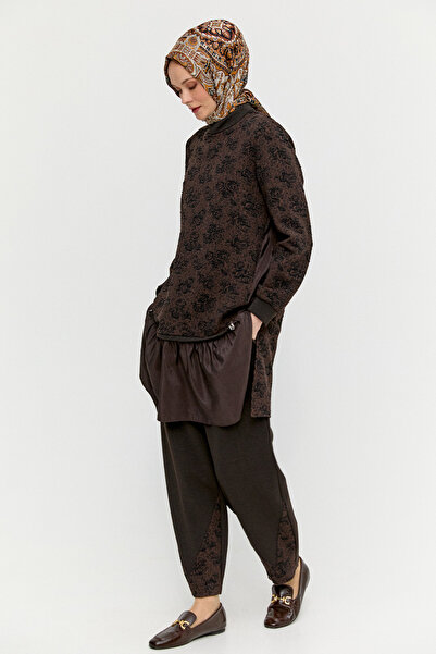 Setrms Paraşü Detaylı Simli İkili Takım