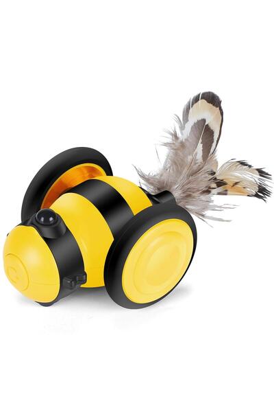 Arabest Cat Toy, Automatic Interactive Migicar Toy Like a Bee,Rechargeable Ki...