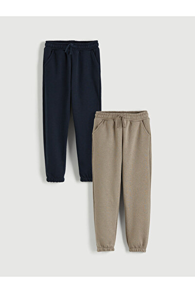 LC Waikiki Boy's Jogger Tracksuit Bottom with Elastic Waist