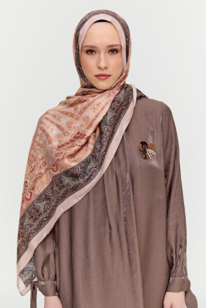 Setrms Etnik Motifli Modal Şal