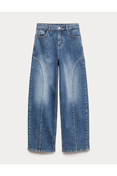 Marks & Spencer Per Una Taş Detaylı Jean