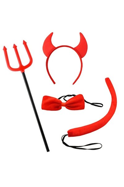 MT MALATEC Costum de diavol - set de 4 piese