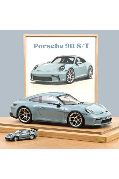Norev 127550 1/12 Porsche 911 S/T 2023 Meissen Blue