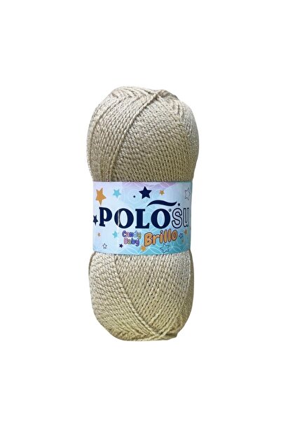 Polosu Candy Baby Brillo - El Ögü İpliği - 256 - Bej