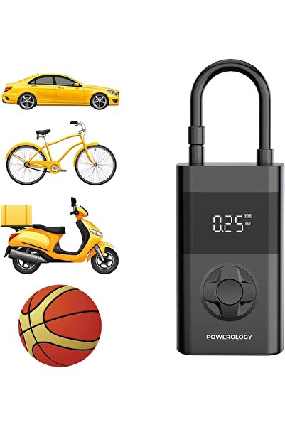 Powerology Ultra Portable Air Compressor Power Bank