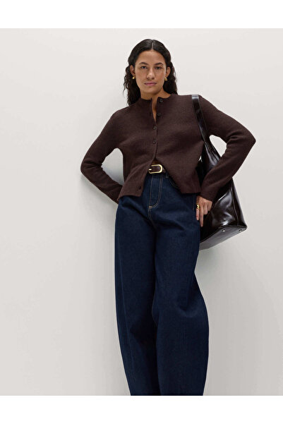 Marks & Spencer Yünlü Düğme Detaylı Hırka