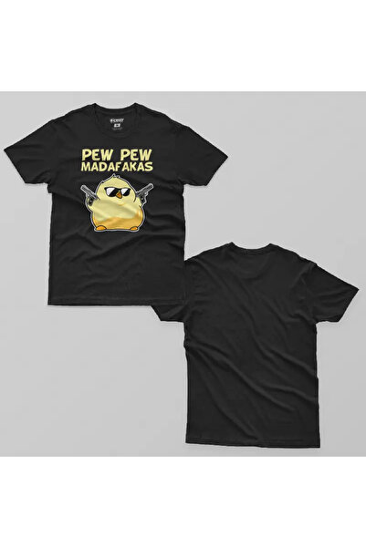 Crazy Tricou pentru bărbați Pew Pew Madafakas