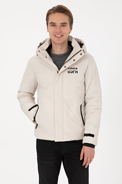 U.S. Polo Assn. Men's Cream Coat 50310294-Vr256